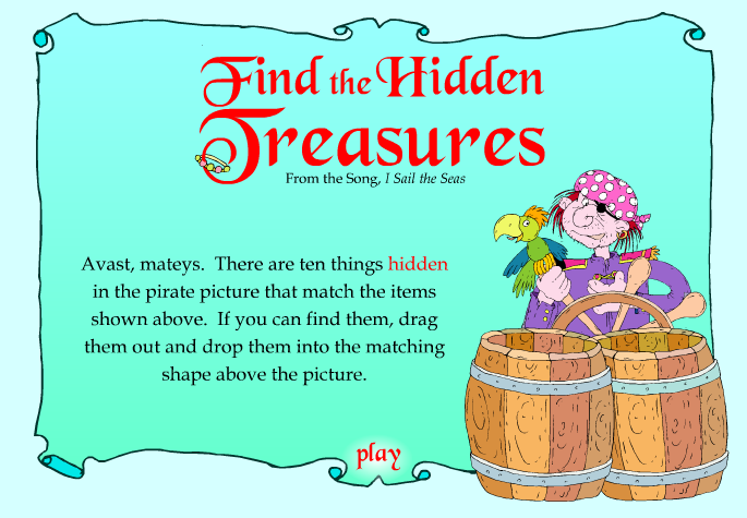 Find The Hidden Treasure